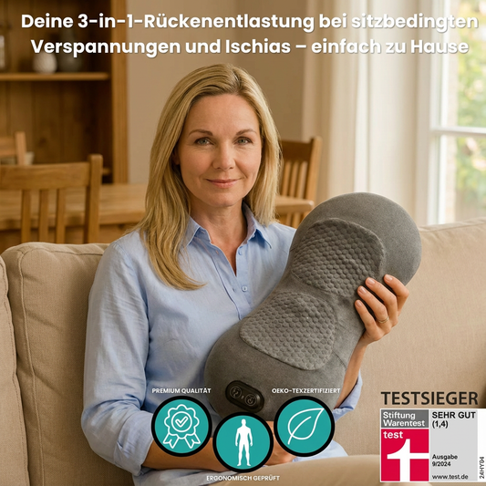 RelaxaPulse™ 3-in-1 Rückenmassagegerät