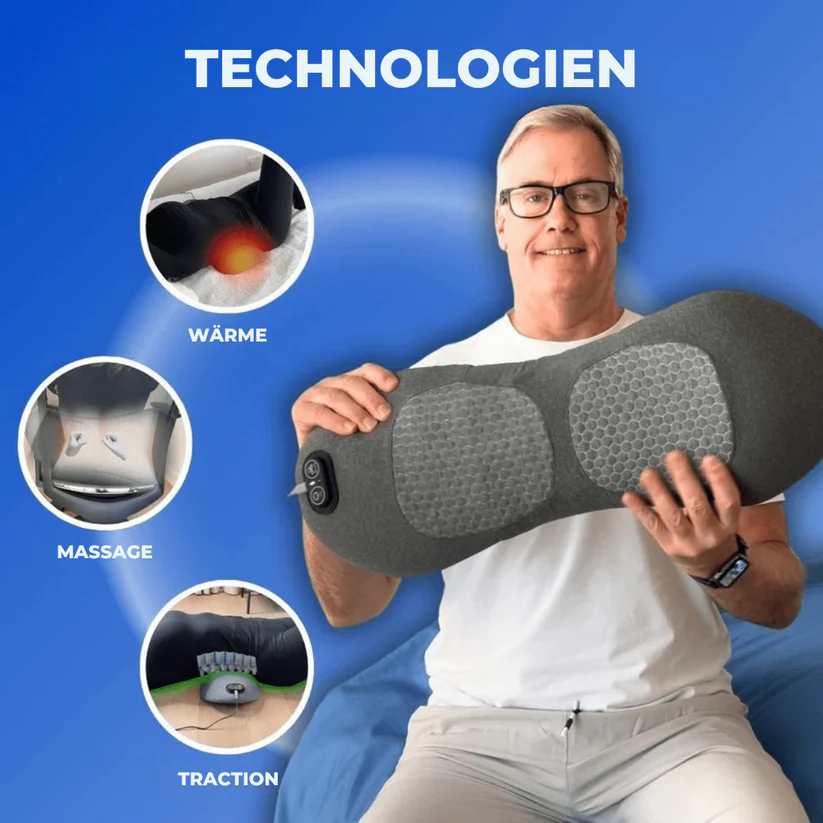 RelaxaPulse™ 3-in-1 Rückenmassagegerät