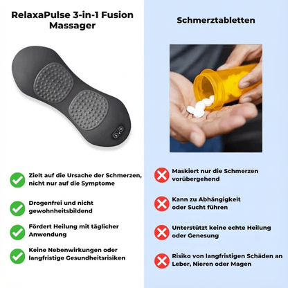 RelaxaPulse™ 3-in-1 Rückenmassagegerät